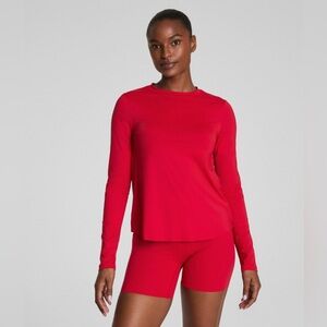 Spanx Air Force essential long sleeve women top size L